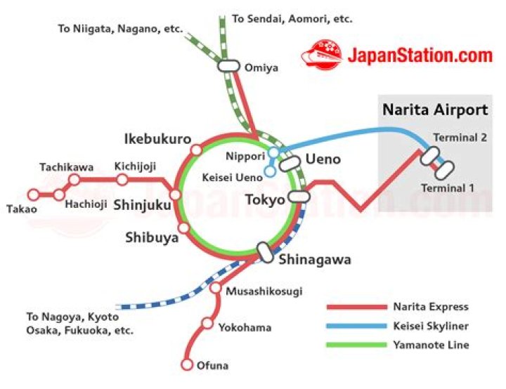 成田空港から東京駅：電車・バス・タクシーの最適ルート解説