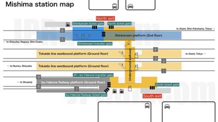 東京駅から三島駅まで：新幹線・在来線の行き方と所要時間ガイド